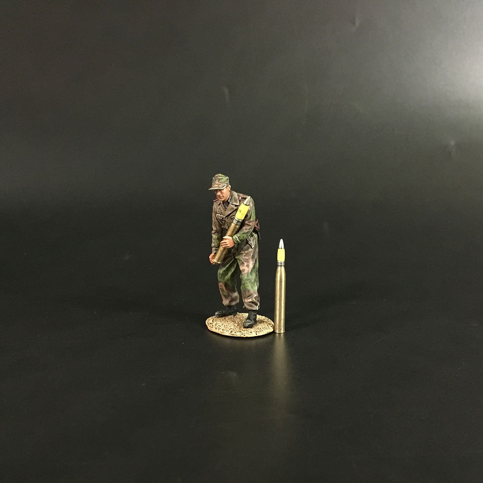 Thumbnail: War Park KU098 Waffen SS Tank Crew Carrying Shell B