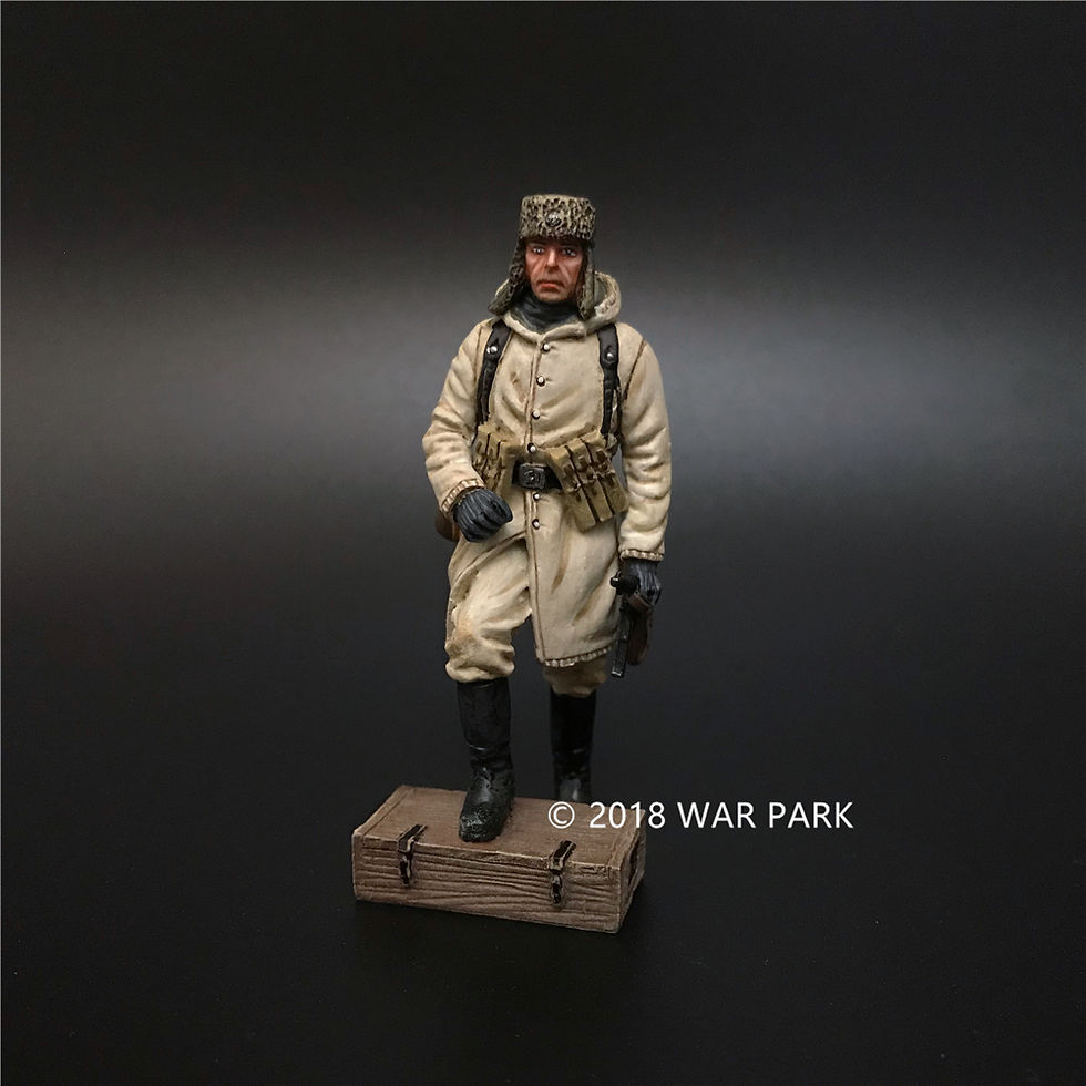 Thumbnail: War Park KH030 LSSAH tank rider step on a box 4#