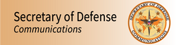 Secretary of Defense Communications Web Banner