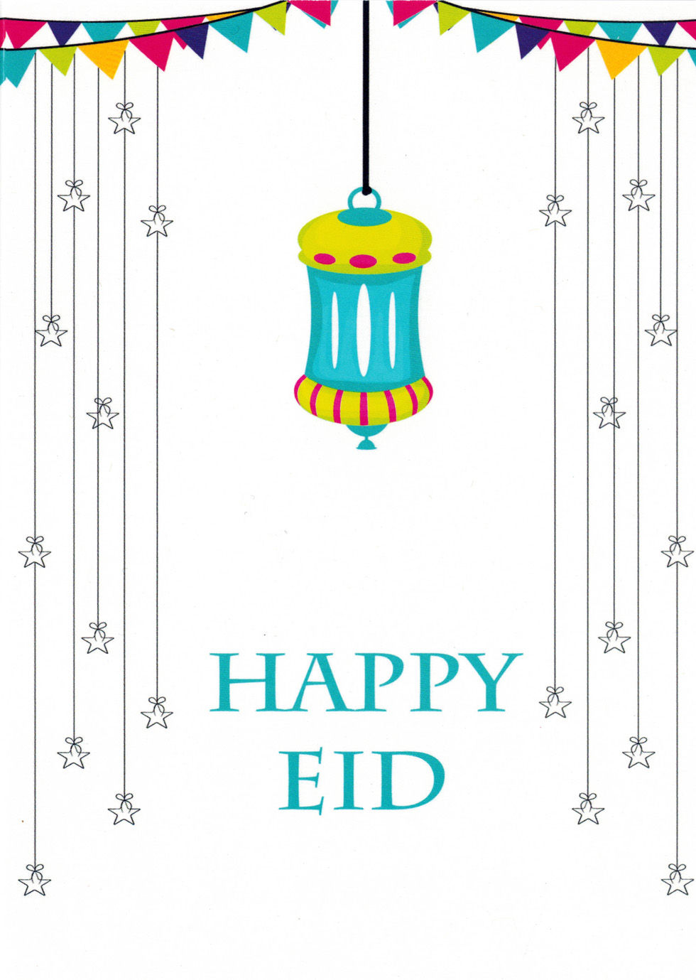 Thumbnail: Eid Lanterns Mixed Designs Holiday Greeting Cards and Envelopes (10 Pack)