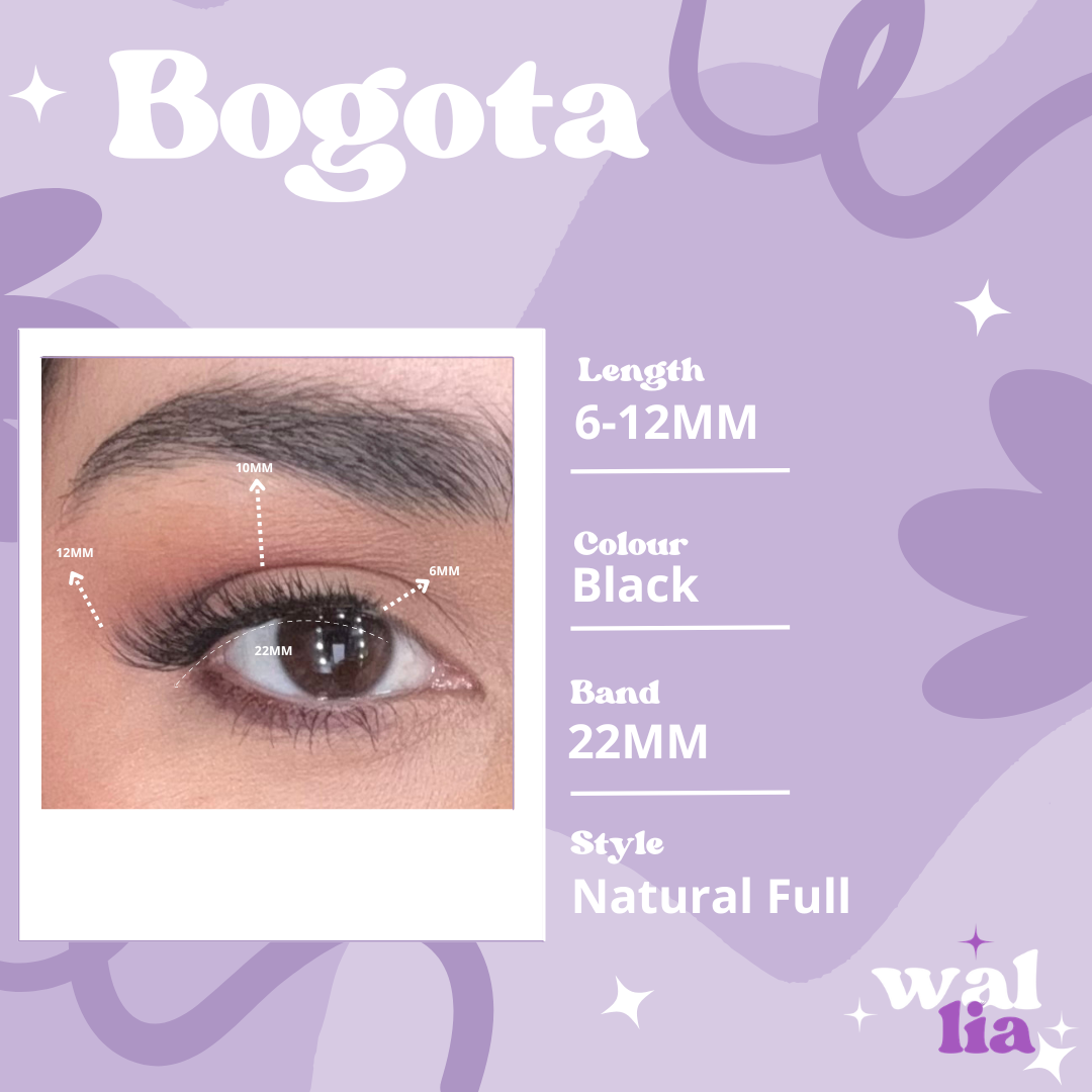 WALLIA - Magnetic Eyelash - Model Bogota