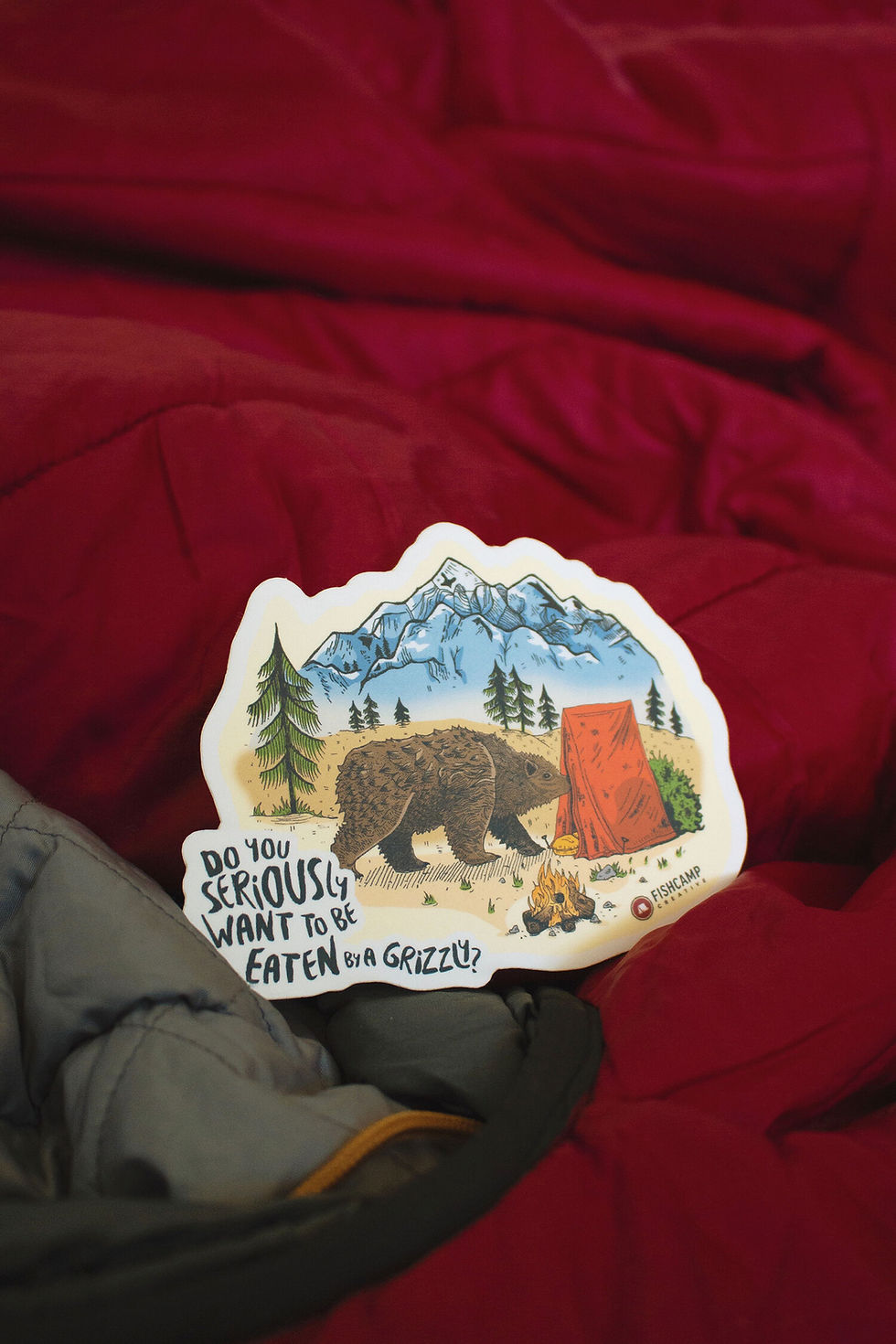 Thumbnail: Grizzly Camp Sticker