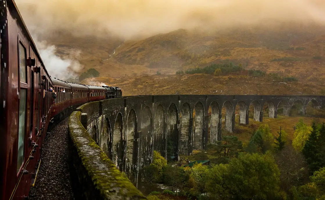 Visit the Glenfinnan Viaduct on our Glencoe tour From Inverness