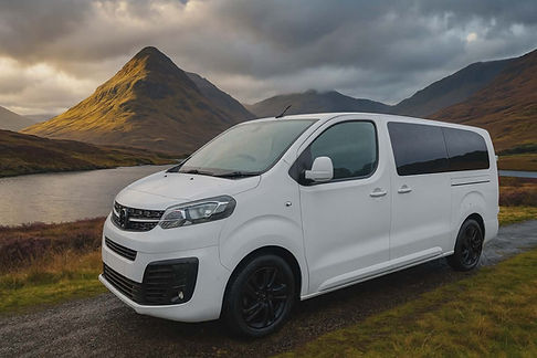 Private Transfers from Edinburgh for up to 7 passengers in our executive vehicles