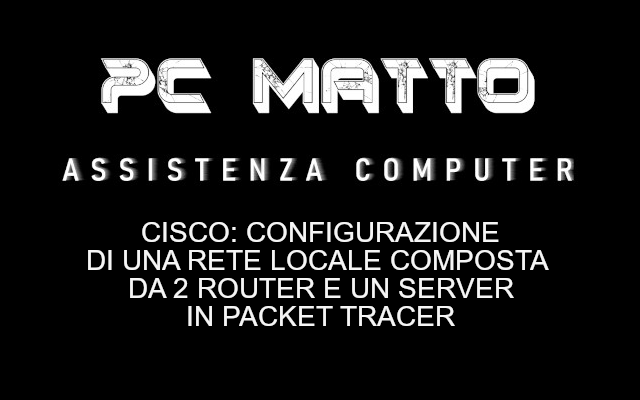 Cisco: configurazione rete locale