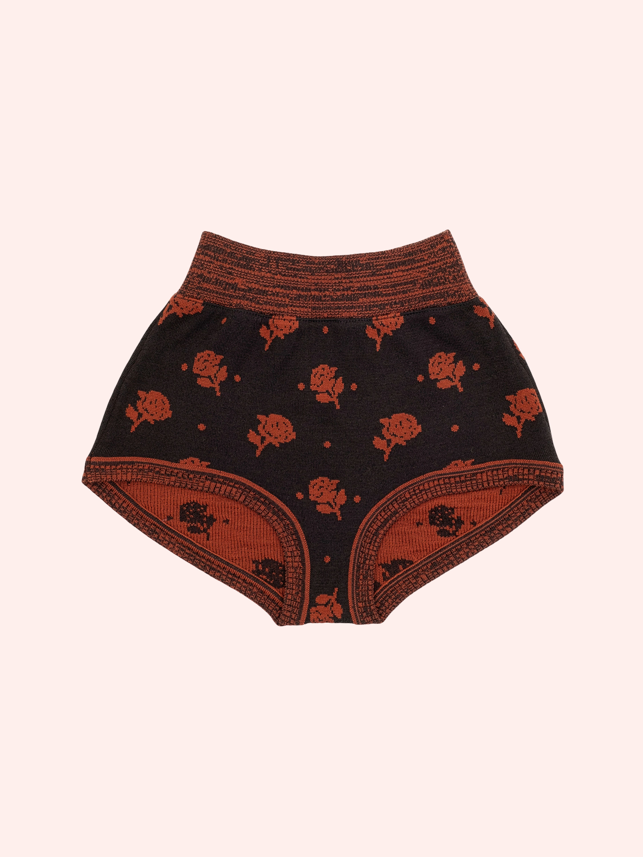 Rose Garden shorts in black