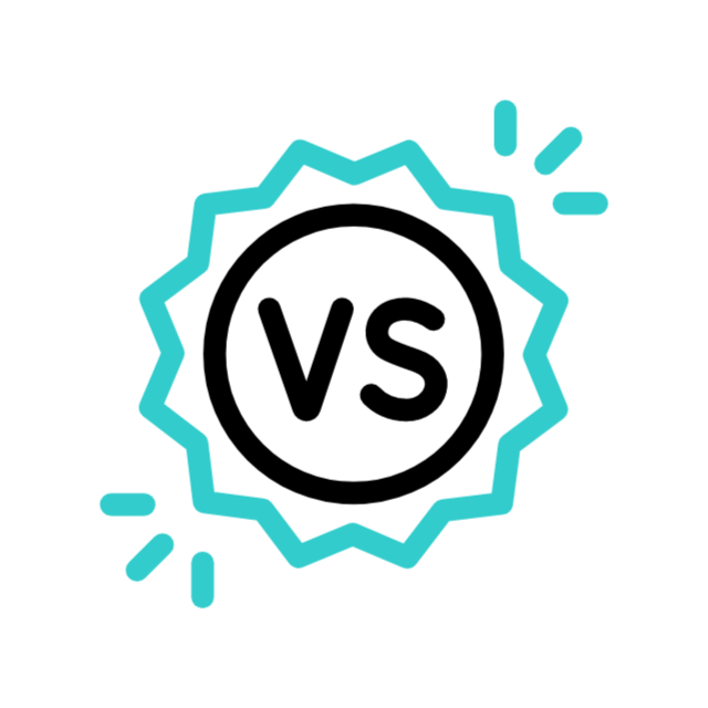 Animated VS symbol comparing car buyers going solo versus using Drive Zen, highlighting the advantages of Drive Zen assistance.