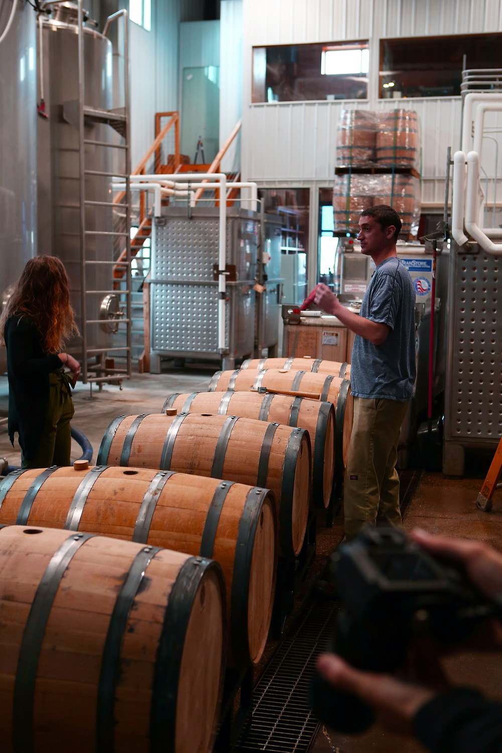 New Richmond's Wisconsin Whiskey Barrels