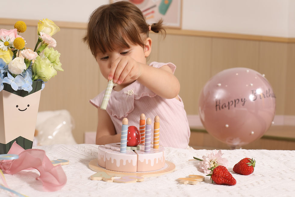 Thumbnail: ხის სათამაშო ტორტი