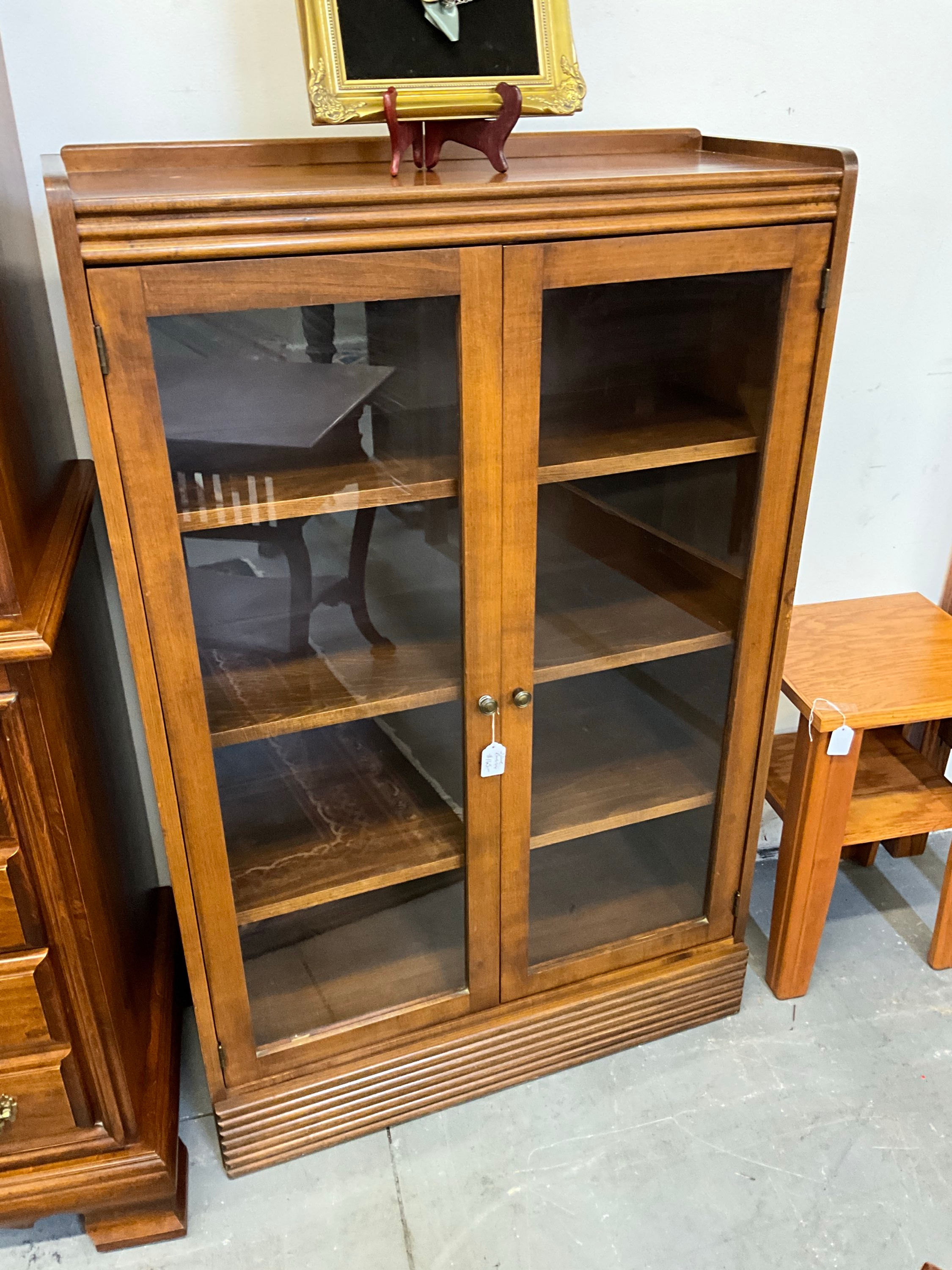 2 DOOR BOOKCASE 