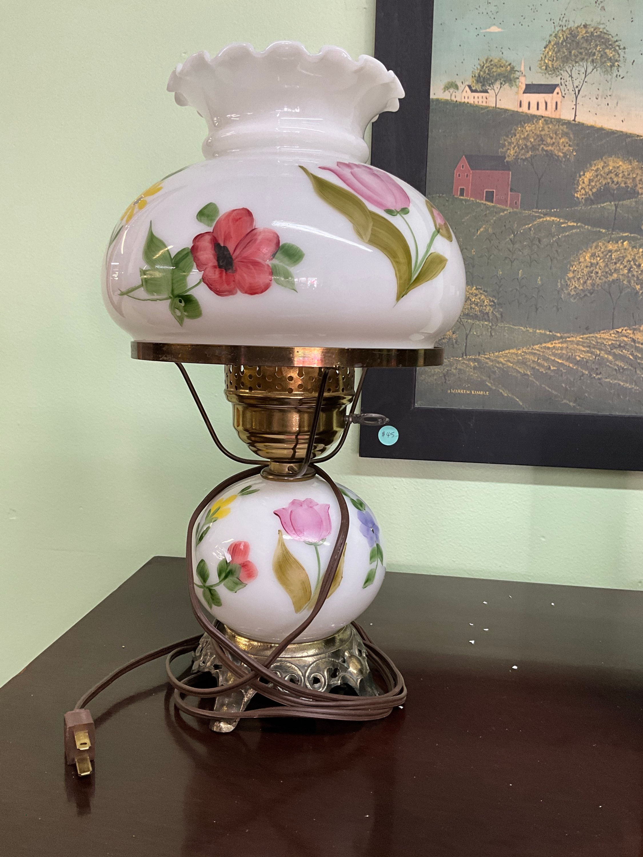 SMALL GWTW STYLE LAMPS
