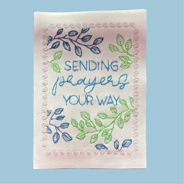 Greeting Card- Sending Prayers