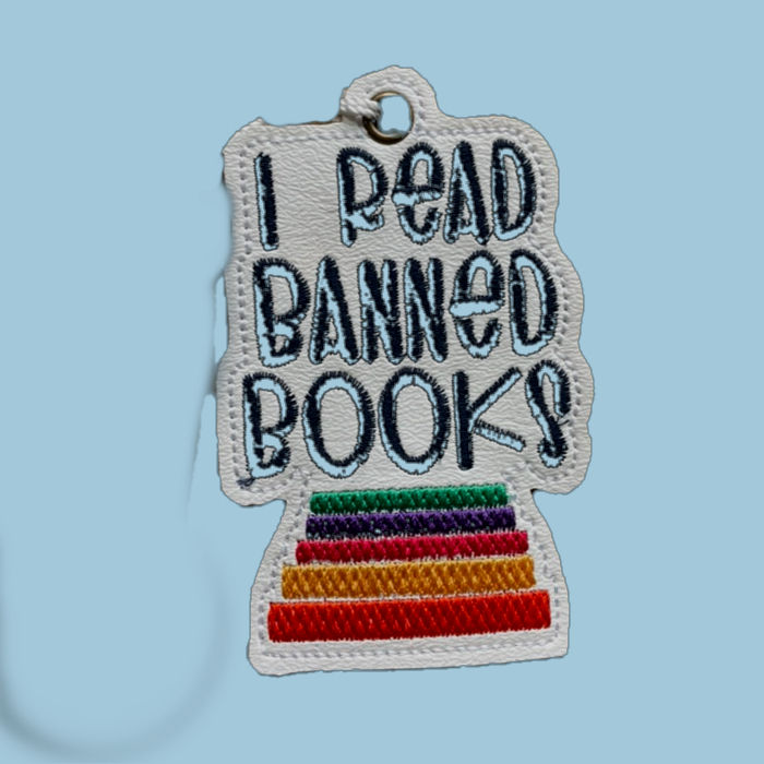 I read banned books ornament
