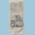 kitchen towel- Cats and pumpkin