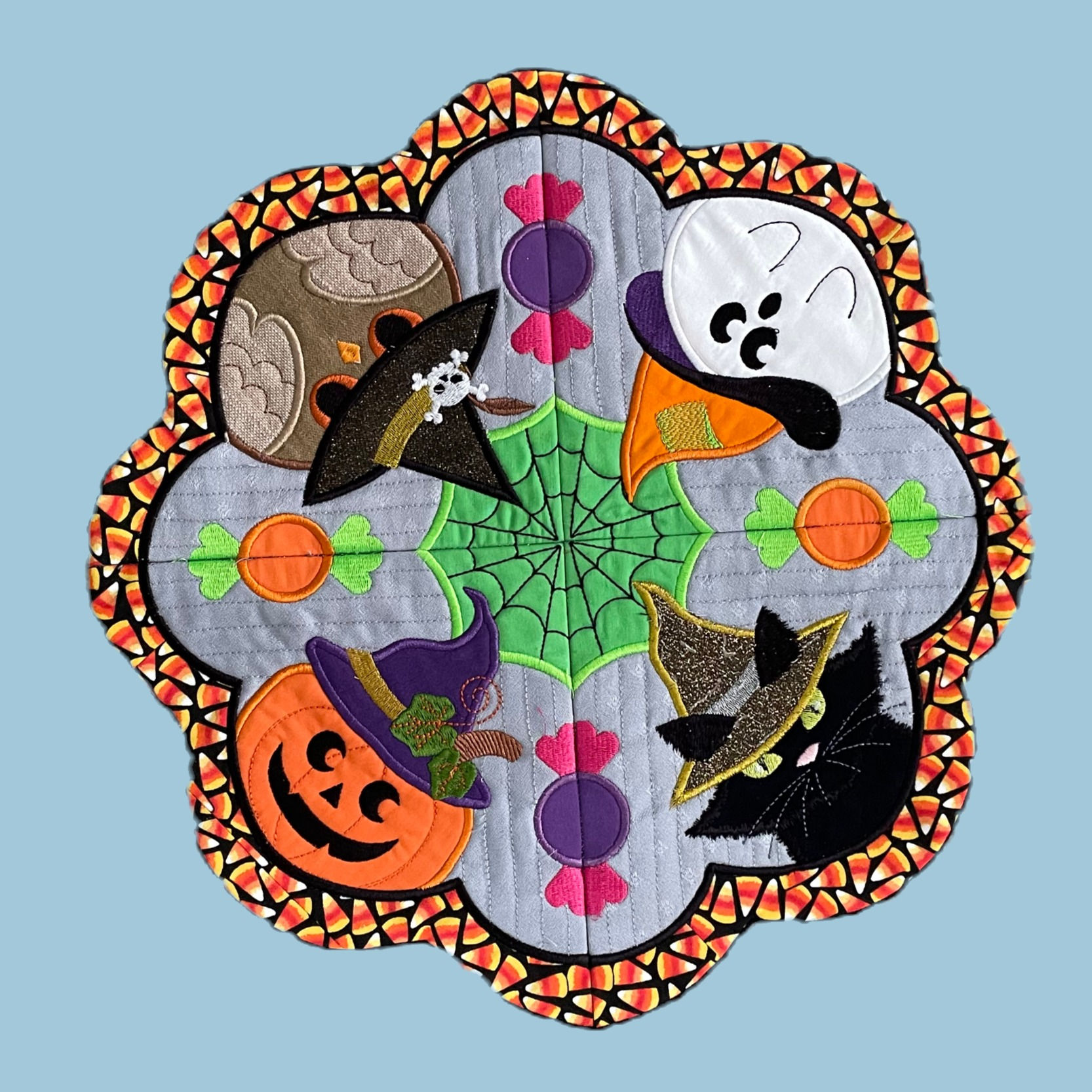 Table Center- Halloween Friends