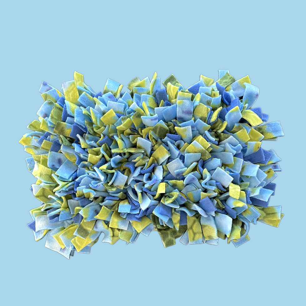 Thumbnail: Blue and Green Snuffle Mat