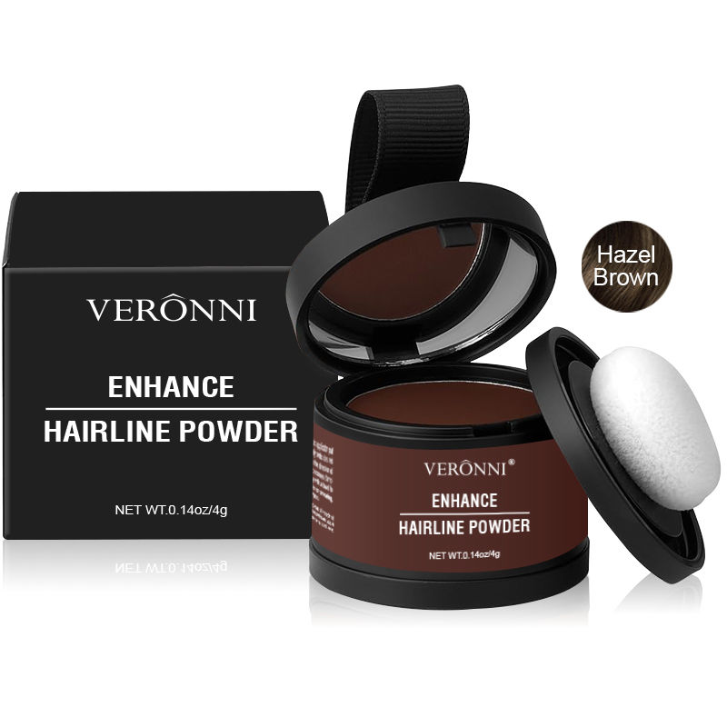 Thumbnail: 14 Color Hair Line Powder Black Root Up Natural Instant Waterproof Hairline Shad