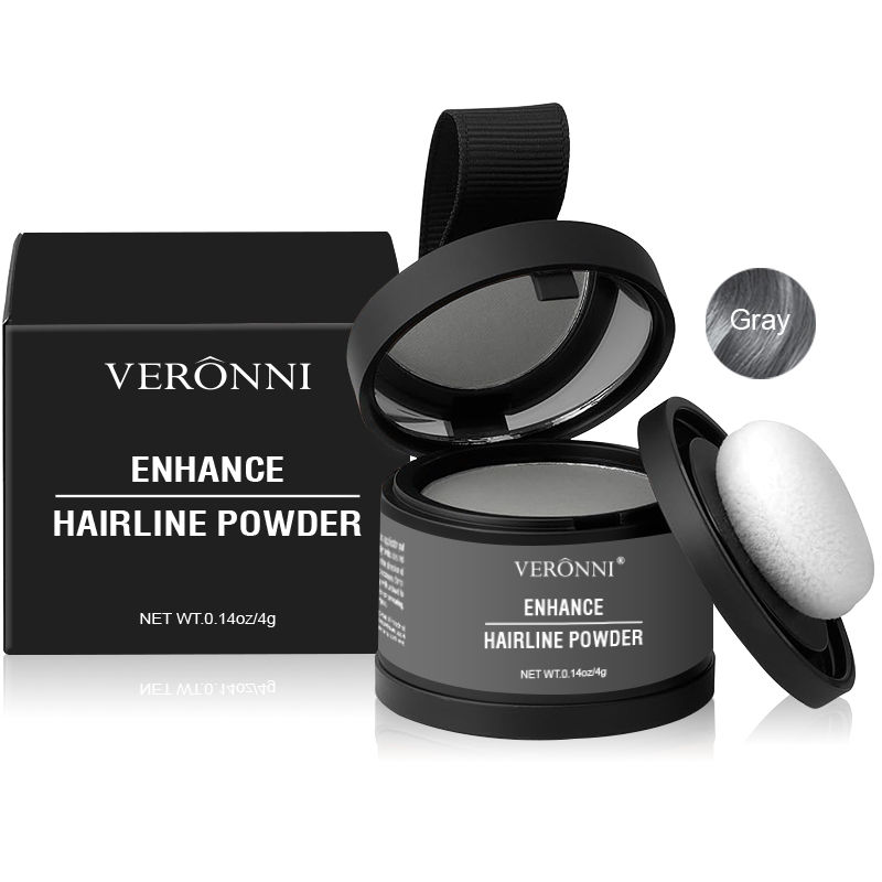 Thumbnail: 14 Color Hair Line Powder Black Root Up Natural Instant Waterproof Hairline Shad