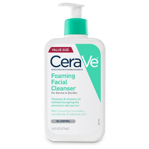 Sữa rửa mặt cho da dầu Cerave Foaming Facial Cleanser 473ml