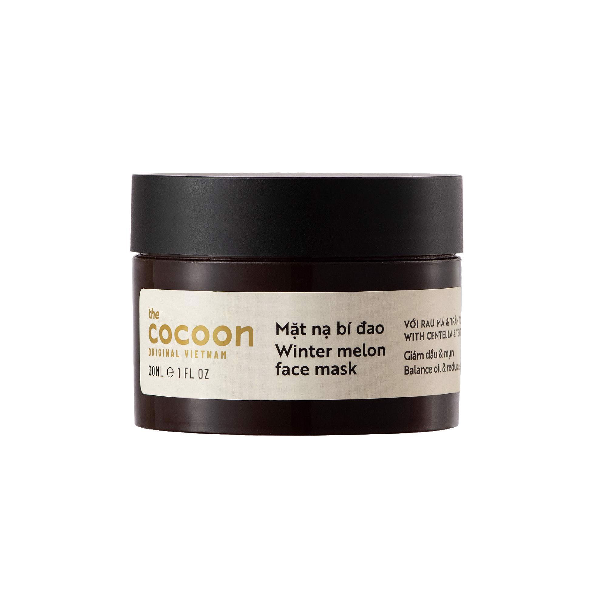 Mặt nạ bí đao the cocoon 30ml da dầu và mụn ẩn