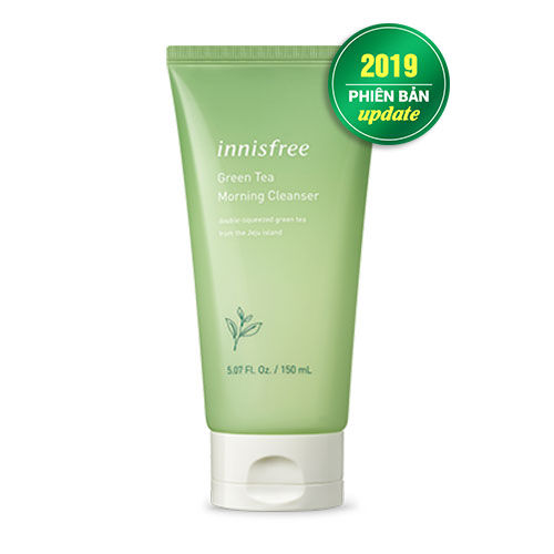 Gel Rửa Mặt Trà Xanh Innisfree. Green Tea Morning Cleanser 150ml