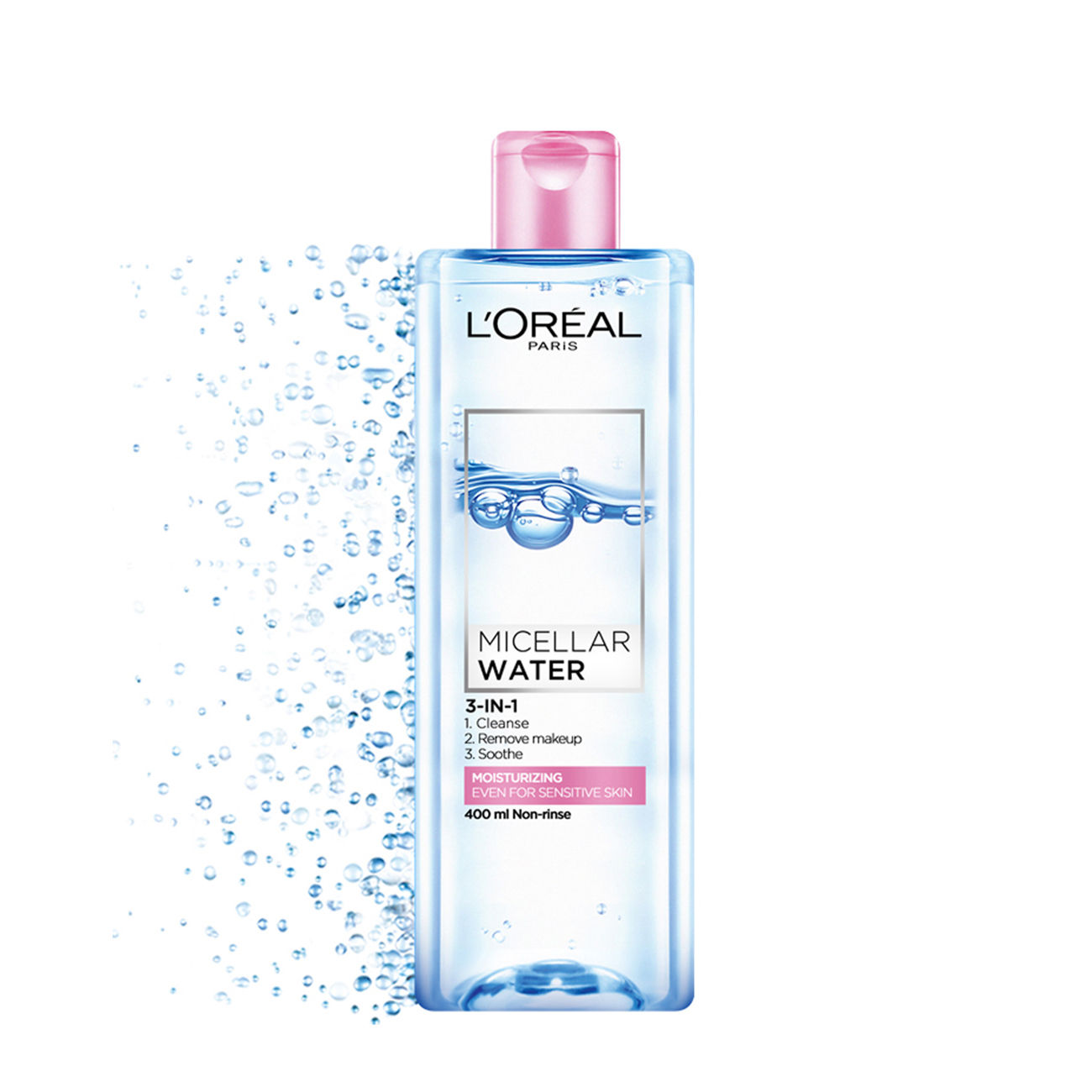NƯỚC TẨY TRANG L’OREAL PARIS 3-IN-1 MOISTURIZING MICELLAR WATER