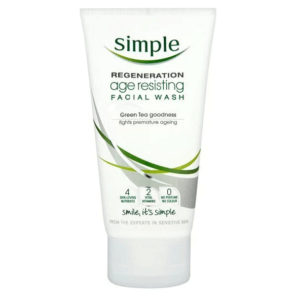 Sữa rửa mặt chống lão hoá Simple Regeneration Age Resisting Facial Wash
