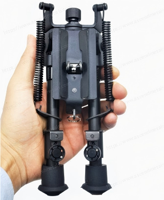 Thumbnail: Swivel retraction adjustable bipod