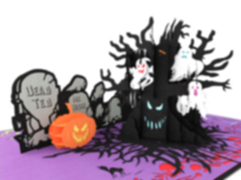 Ghosts Tree Halloween