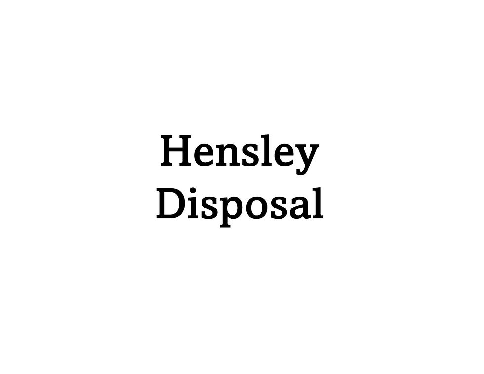 Hensley Disposal