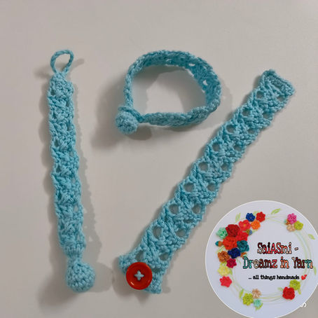 Cross my Heart Wristband: Featured in Summer Vibes 2024 - Blog Hop 