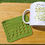 Thumbnail: Trellis 3 Coaster - Digital Pattern ONLY