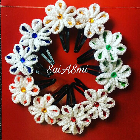 Crochet Pattern: Night Jasmine – 2 toned flower.