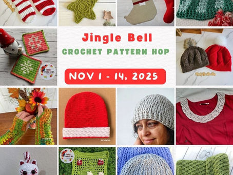 2025 Jingle Bell Hop - discount pattern sale!