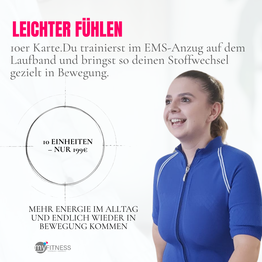 10er Karte EMS STOFFWECHSEL & FETTVERBRENNUNG