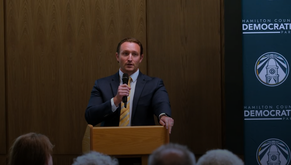 County Chair Josh Lowry welcomes the HamCo Connect audience to the June 25 Q&A.