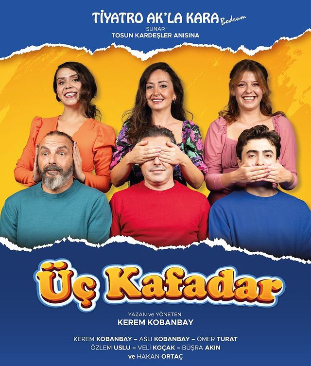 TİYATRO◢ Üç Kafadar / Ak'la Kara