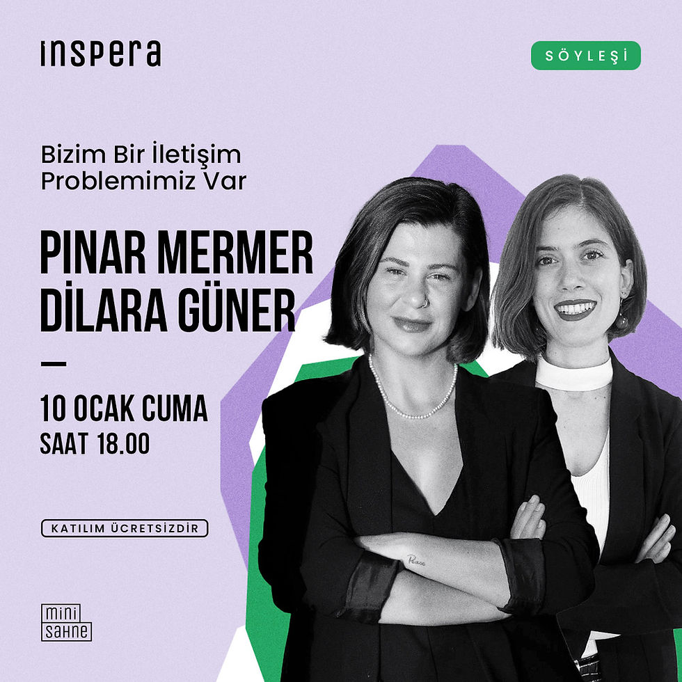 SÖYLEŞİ◢ Bizim Bir İletişim Problemimiz Var / Pınar Mermer & Dilara Güner