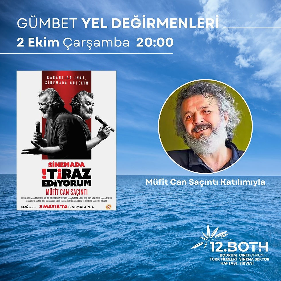 AÇIK HAVA SİNEMASI◢ Sinemada İtiraz Ediyorum / Müfit Can Saçıntı (ücretsiz)