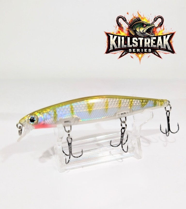 Thumbnail: HPF KillStreak Series 4.5"  Sinking Jerkbait Fishing Lure