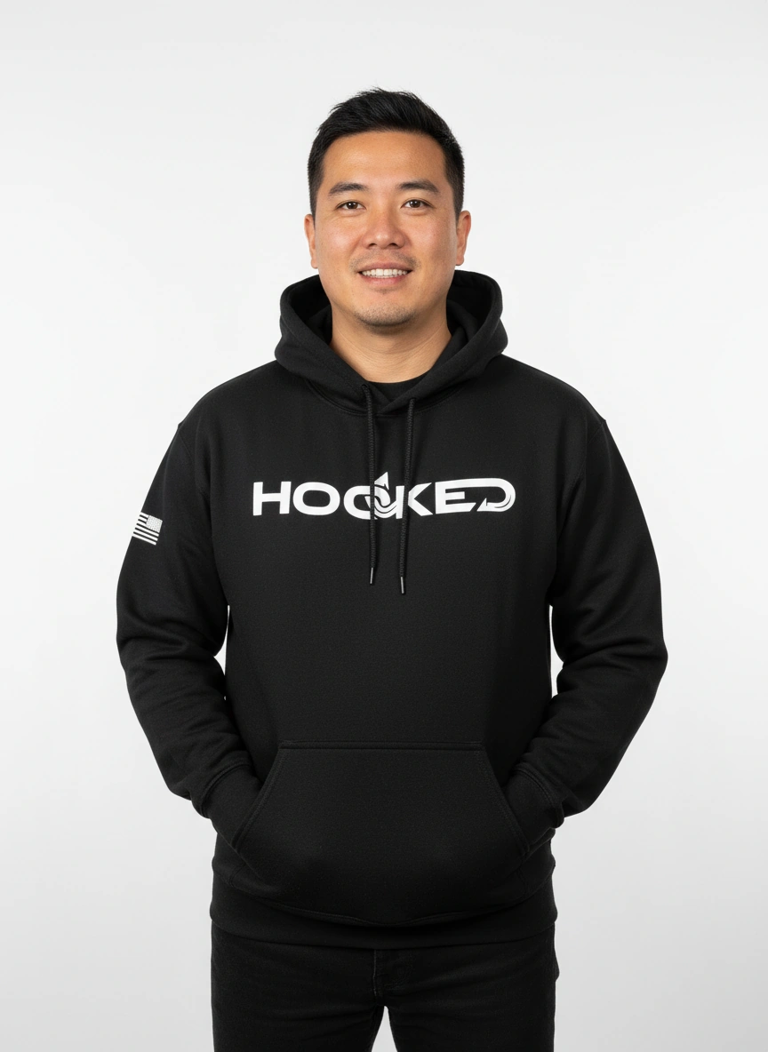 Thumbnail: HPF HOOKED Logo Hoodie Hooded Sweatshirt