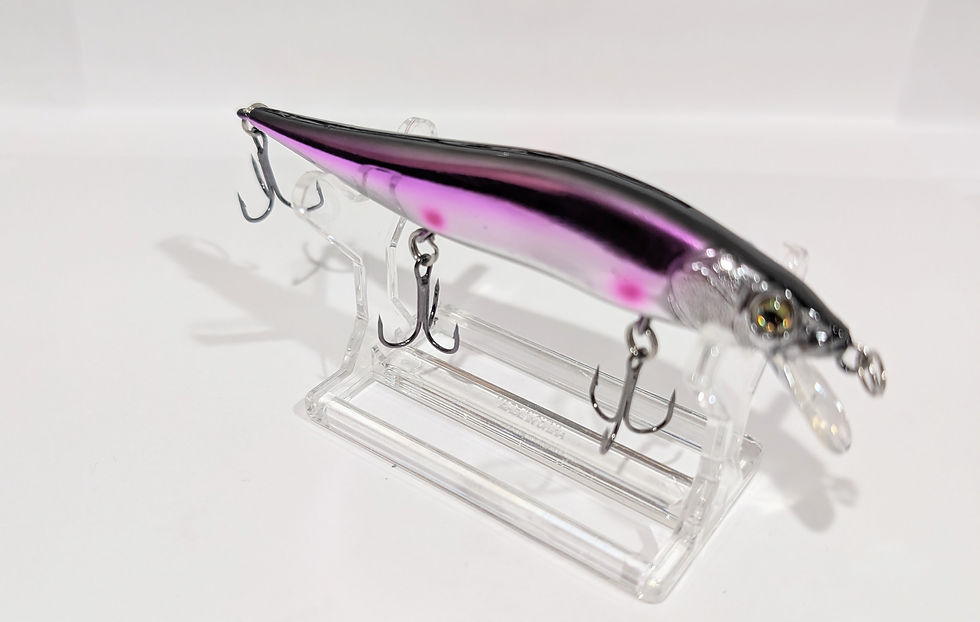 Thumbnail: HPF Blackline Series 4" Floating Jerkbait 3/8 oz