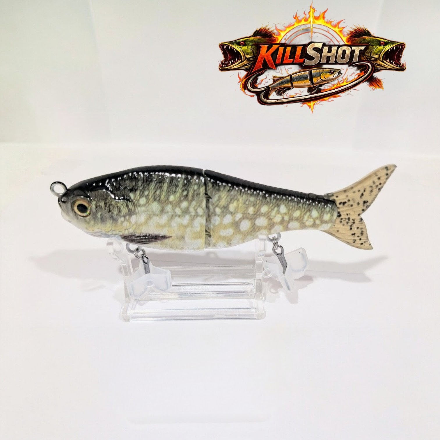 HPF KillShot Series 5.3" Jointed Minnow Glidebait - Esox Assault 