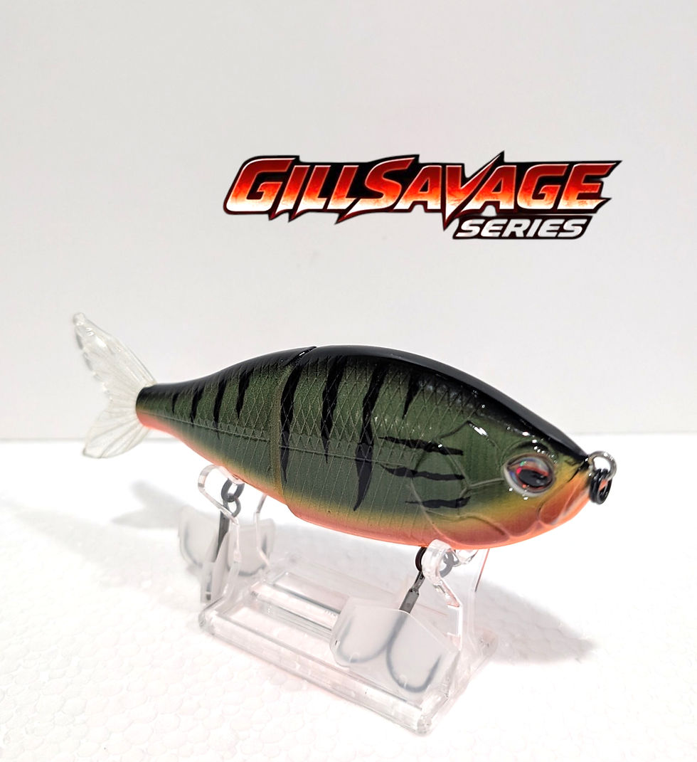 Thumbnail: HPF GILLSAVAGE SERIES 6" Glidebait - Venom Gill