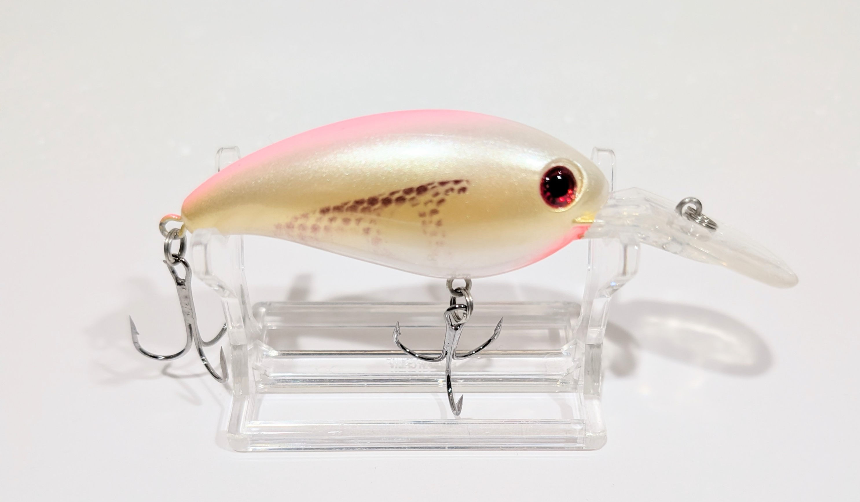 SLICKLINE 3"  1/2 oz Deep Dive Rattling Crankbait- Pink Creme