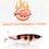 Thumbnail: SLICKLINE 90mm (3.5") Topwater Prop Fishing Lure -Red Perch