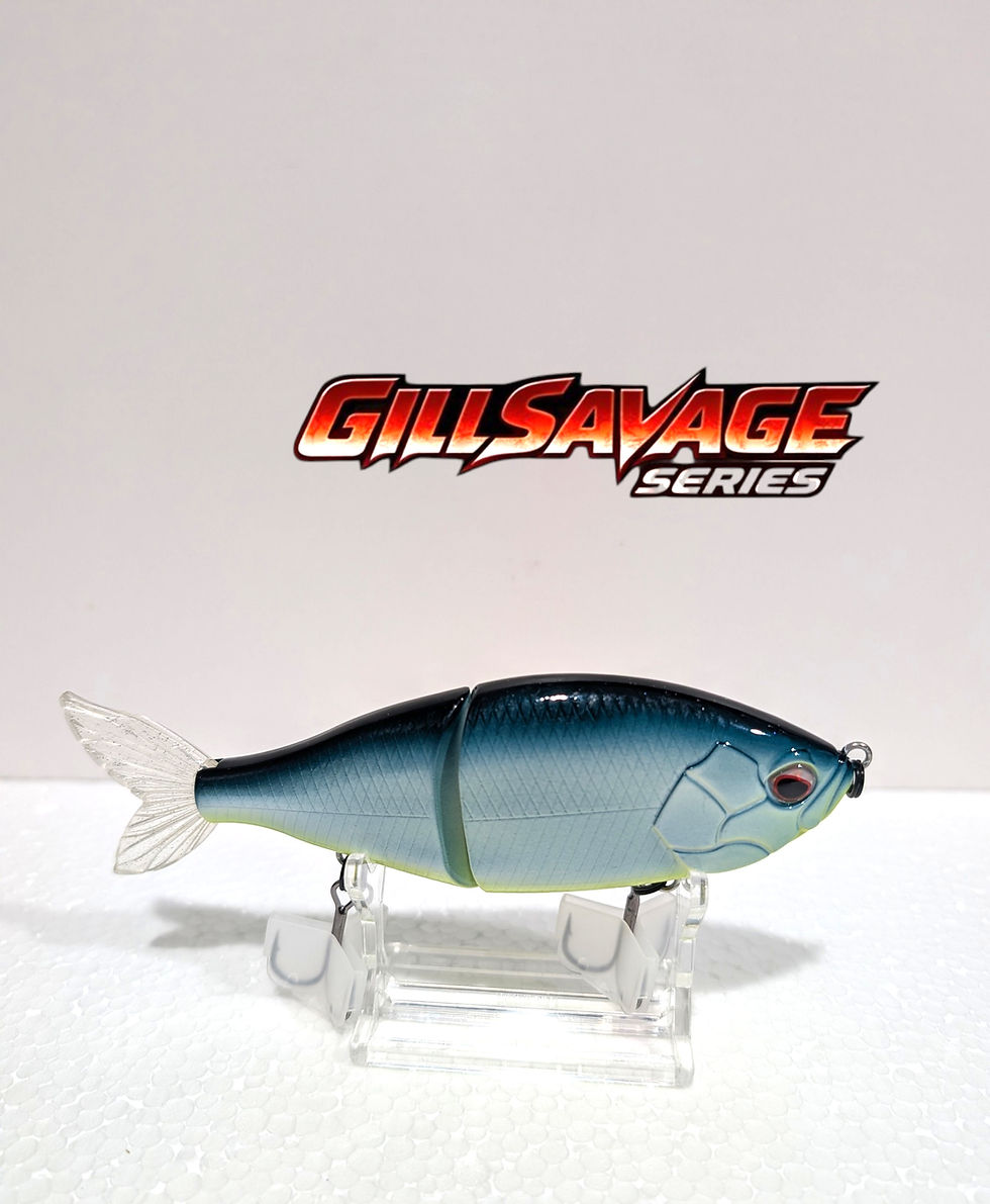 Thumbnail: HPF GILLSAVAGE SERIES 6" Glidebait - Phantom Shad