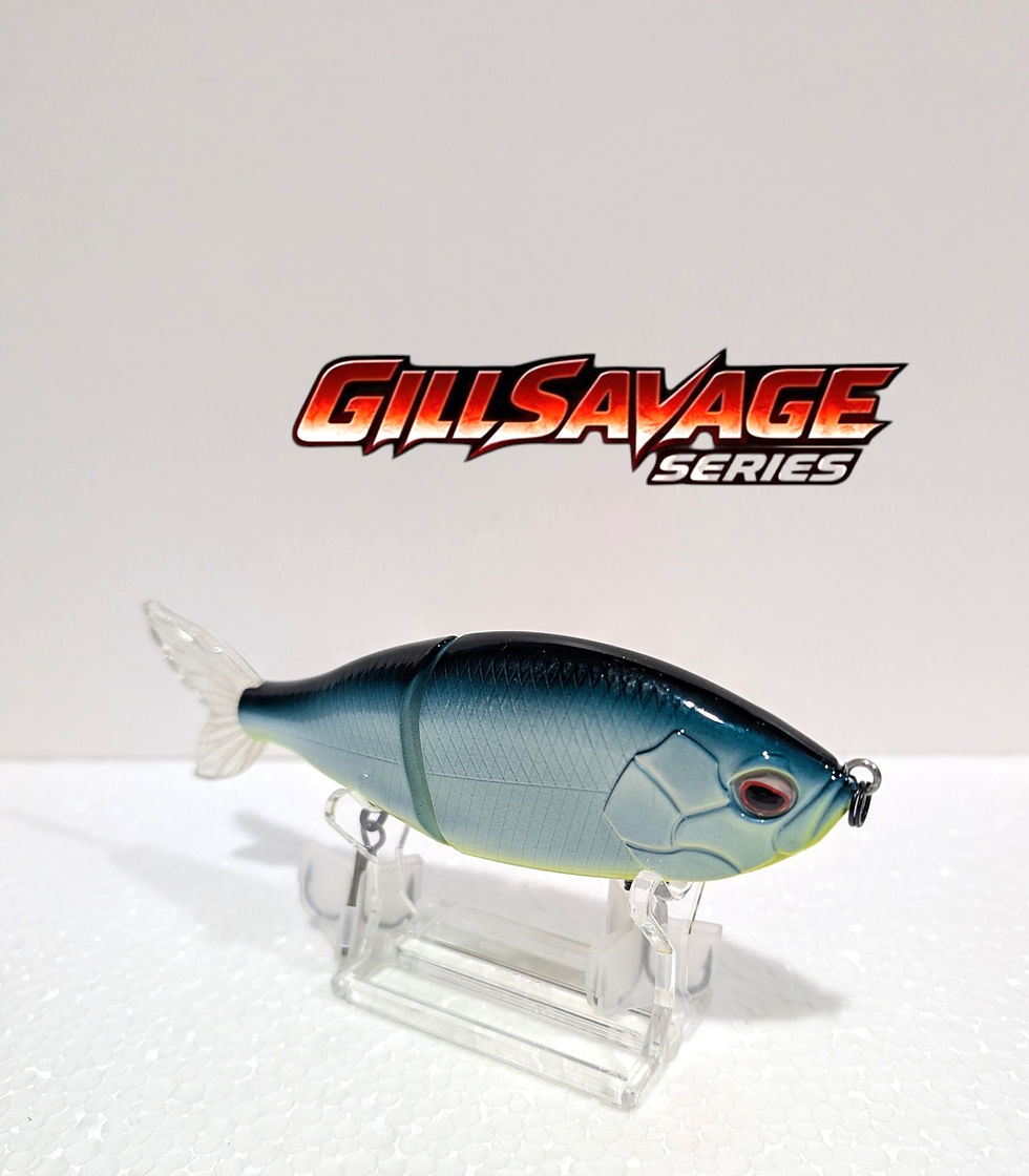 Thumbnail: HPF GILLSAVAGE SERIES 6" Glidebait - Phantom Shad