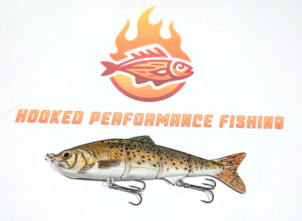 Thumbnail: SLICKLINE 125 4.7" Jointed Swimbait Fishing Lure