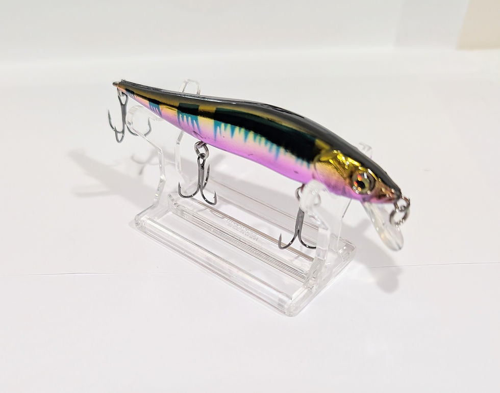 Thumbnail: HPF Blackline Series 4" Floating Jerkbait 3/8 oz